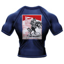 No Comfort In Combat Rashguard - Navy