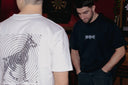 Go Through Hell Oversized T-Shirt - Black