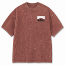 Smokes Oversized T-shirt - Burnt  Rust