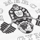 Iron Gorilla Oversized T-Shirt - Weiß