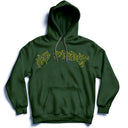 Caged Dog Hoodie - Dark Green