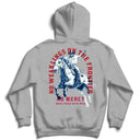 No Weaklings On The Frontier Hoodie - Grey