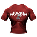 Giants Will Fall Rashguard - Burgundy