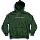 Embroidered Crossed Logo Hoodie - Dark Green