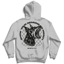 Caged Dog Hoodie - Grey