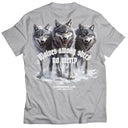 Wolf Pack - T-shirt - Grey