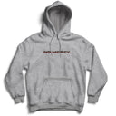 Embroidered Crossed Logo Hoodie - Grey