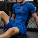 Wolf In Sheep's Clothing Ranked NOGI Shorts - Blue