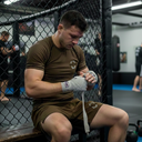 Bite Back  - Ranked Rashguard Brown