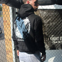 Caged Dog Hoodie - Black