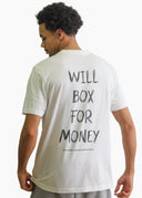 Will Box For Money T-shirt - White