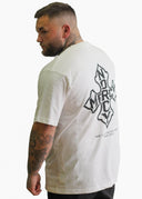 Iron Cross Oversized T-shirt - White