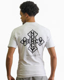 Iron Cross Rashguard - White