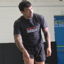 No Comfort In Combat Rashguard - Black