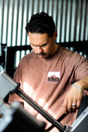 Smokes Oversized T-shirt - Burnt  Rust