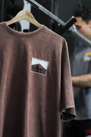 Smokes Oversized T-shirt - Burnt  Rust