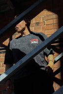 Smokes Oversized T-shirt - Faded Black