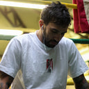 Demons Defeated Oversized T-shirt - White