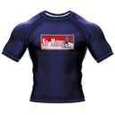 No Comfort In Combat Rashguard - Navy