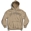 Caged Dog Hoodie - Stone