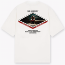 Life Is Tough Oversized T-shirt - White