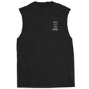 Will Lift For Money Sleeveless Tee - Black