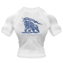 Nutze dein Dämonen-Rashguard - Weiß