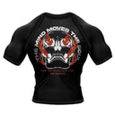 The Mind Moves The Soul Rashguard - Black