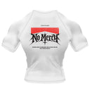 ANGEL LISTED RASHGUARD - DRAFT - NO MERCY VILLAIN ERA WHITE