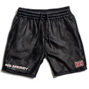 Crossed Out Logo Shorts - Black