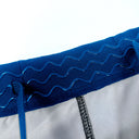 Crossed Out Logo Shorts - Blue