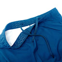 Crossed Out Logo Shorts - Blue