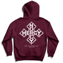 Iron Cross Hoodie - Plum