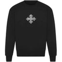 Sweatshirt mit Eisernem Kreuz – Schwarz