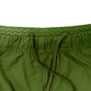 Crossed Out Logo Shorts - Khaki